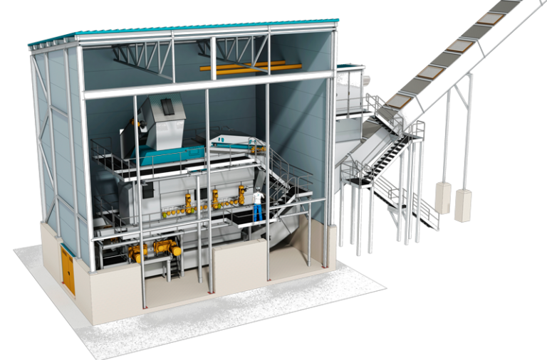 Automated separation equipment - Solid CleanTech